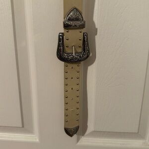 Free People Western Double Buckle Belt